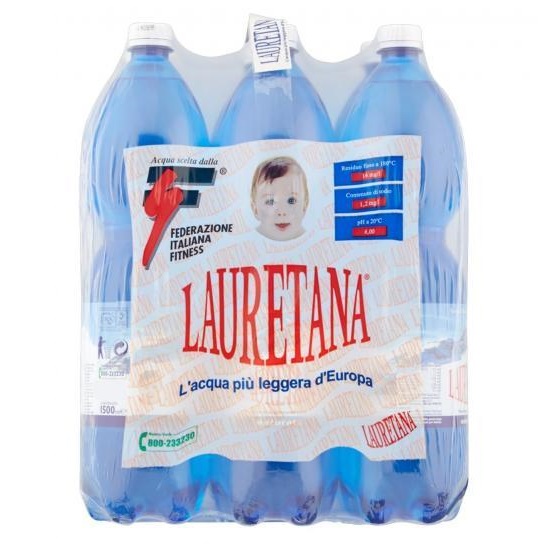 Caratteristiche Acqua Minerale Lauretana